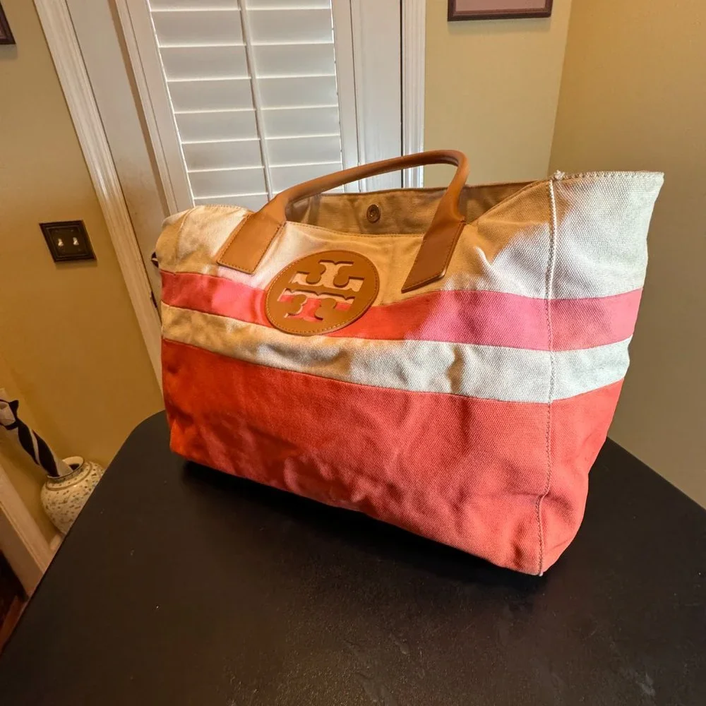 Tory Burch canvas bag tote